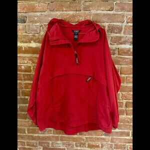Vintage L.L. Bean Windbreaker Hoodie - Women's Size 2X